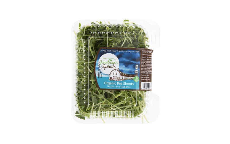 Organic Pea Sprouts