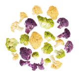Tri-Color Cauliflower Florets