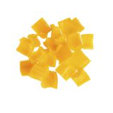 1 Cubed Yellow Peppers