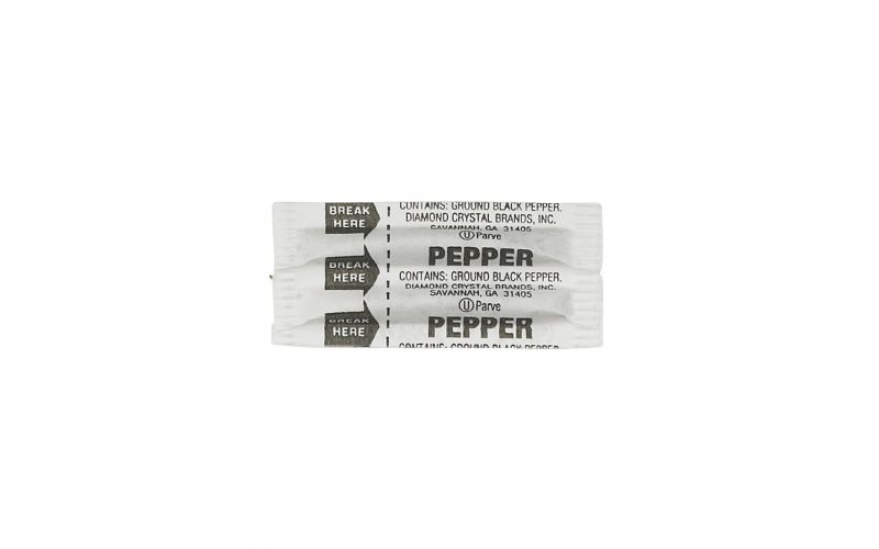 Fluted Pepper Packets