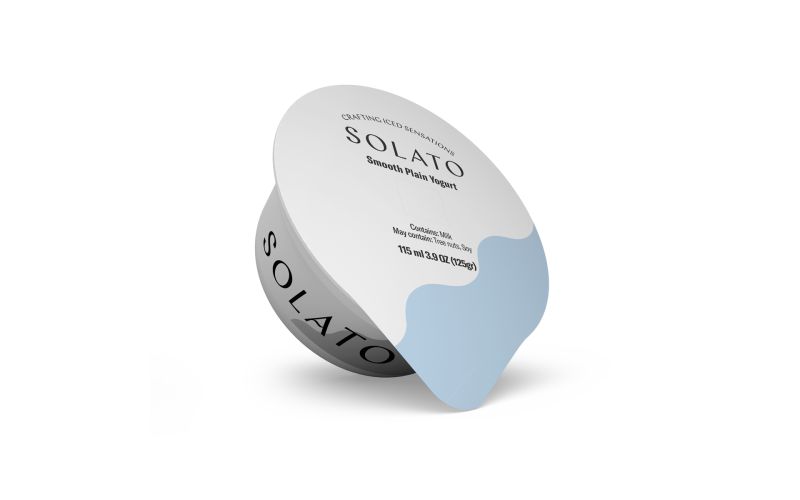 Solato Plain Yogurt Gelato Base Cups