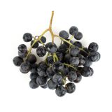 Large Black Seedless Grapes